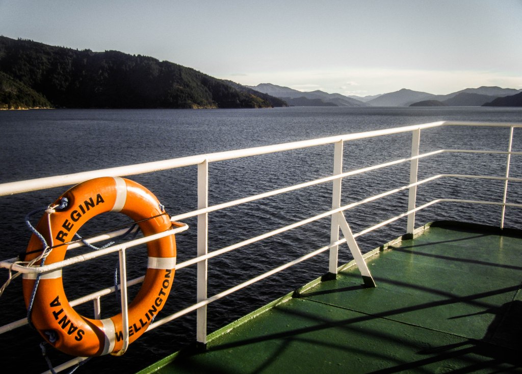 Crossing the Cook Strait on the Interislander ferry