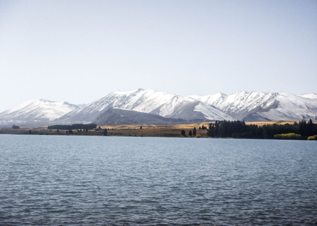 Lakes and waterfalls around New Zealand