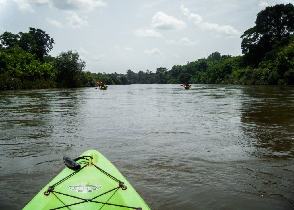 White water kayaking to&nbsp;Vientiane