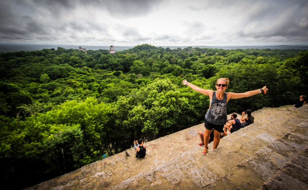 The island of Flores and the ruins of&nbsp;Tikal
