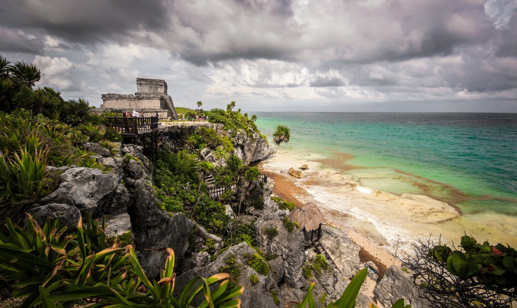 The Mayan ruins of&nbsp;Tulum