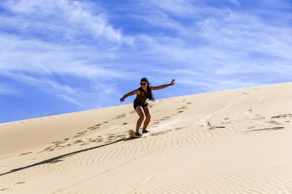 Sandboarding in Witsand Nature&nbsp;Reserve