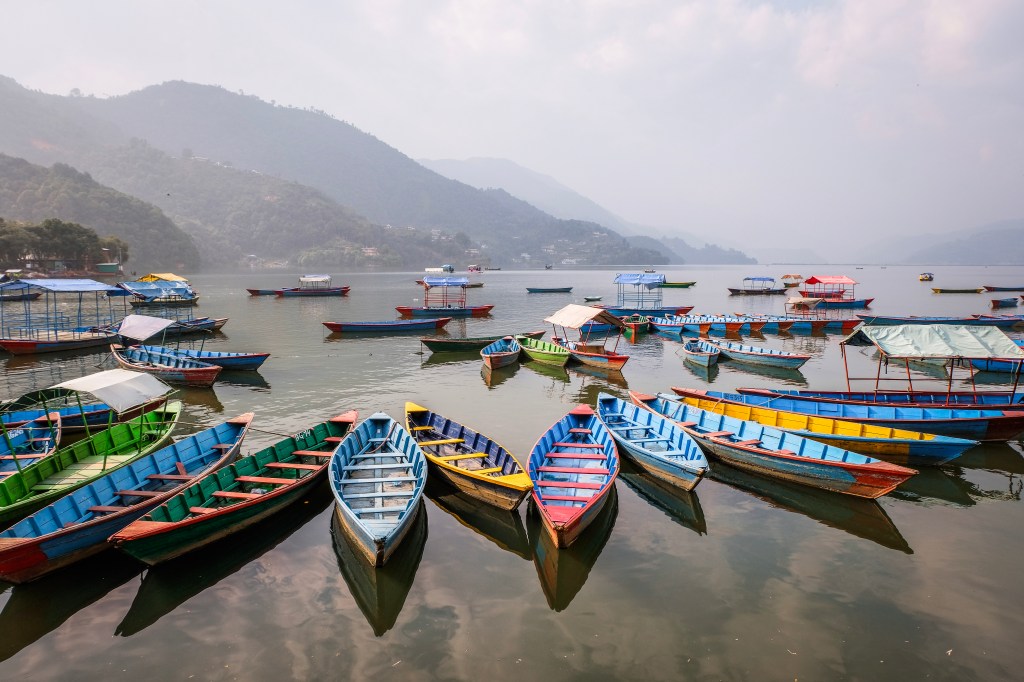 Rest and relaxation in Pokhara